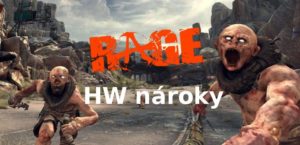 rage hw nároky hry